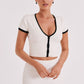 Katimy Top de Malha Branco