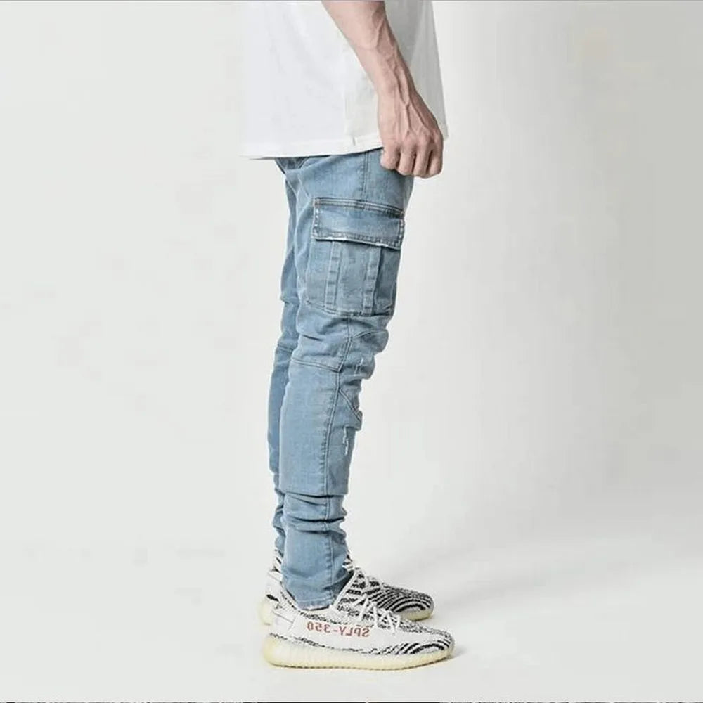 Duval | Jeans com vários pochos