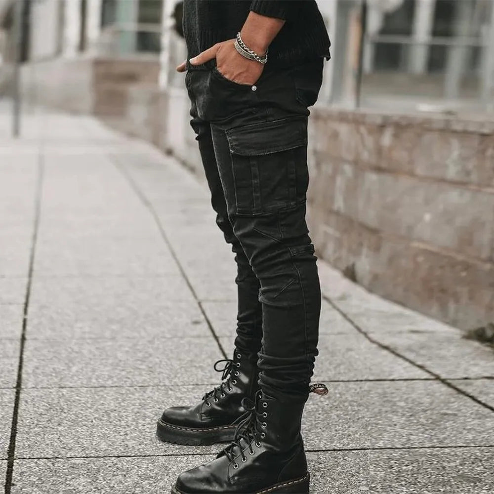 Duval | Jeans com vários pochos