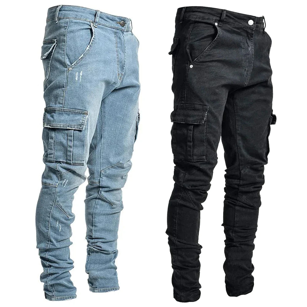 Duval | Jeans com vários pochos