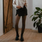 A meia-calça polar transparente 