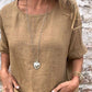 Blusa de algodão-linho: conforto e elegância no dia a dia 