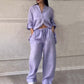 Conjunto de 2 peças para mulheres | Camisa e calças Bouthered