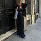 Conjunto de 2 peças para mulheres | Camisa e calças Bouthered