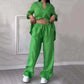 Conjunto de 2 peças para mulheres | Camisa e calças Bouthered